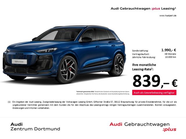 Audi SQ6 e-tron quattro edition one blue CARBON PANO