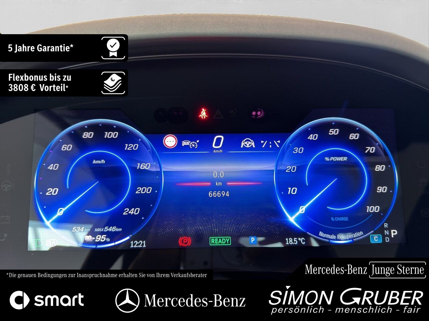 Fahrzeugabbildung Mercedes-Benz EQS 500 4M SUV AMG Hyper Fond-Entertain 7Sitze