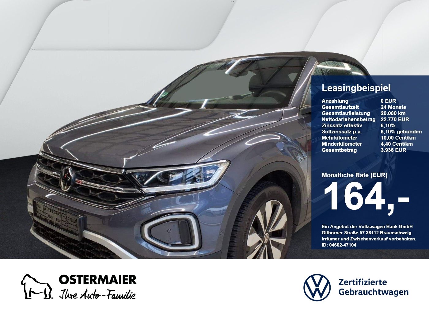 Volkswagen T-Roc Cabriolet GOAL 1.0TSI 116PS ACC.KAMERA.NAV