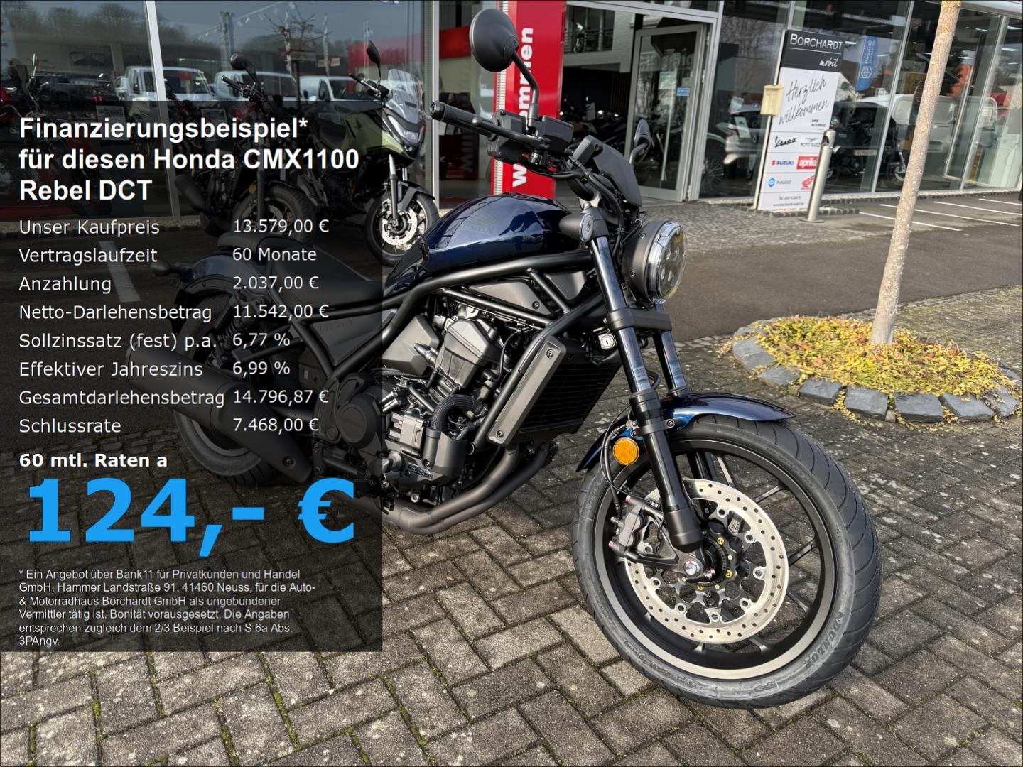 Honda CMX1100 Rebel DCT *Sofort Verf. 6Jahre Garantie