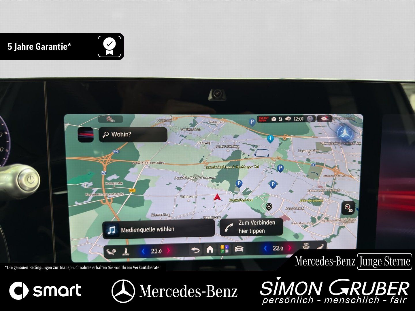Fahrzeugabbildung Mercedes-Benz GLB 350 4M EQ AMG Panorama Superscreen AHK