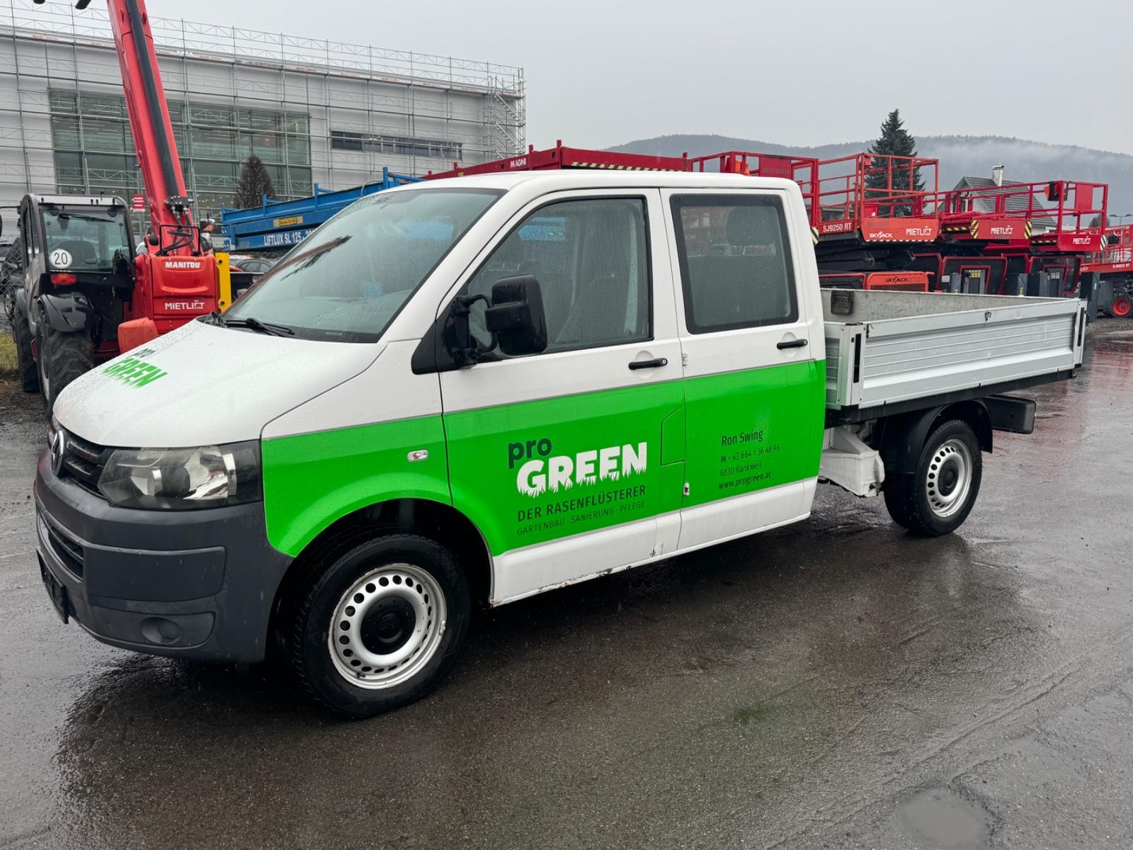 Volkswagen T5 Transporter Pritsche Pritsche Doppelkabine