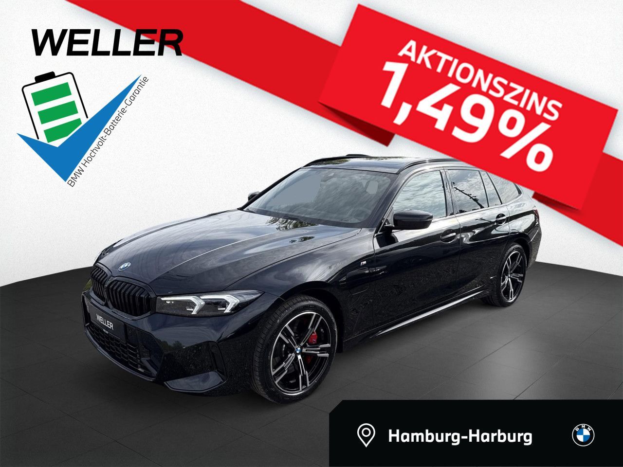 BMW 330e xDr T M SPORT PRO Pano,AHK,Lea.o.Anz.468,-