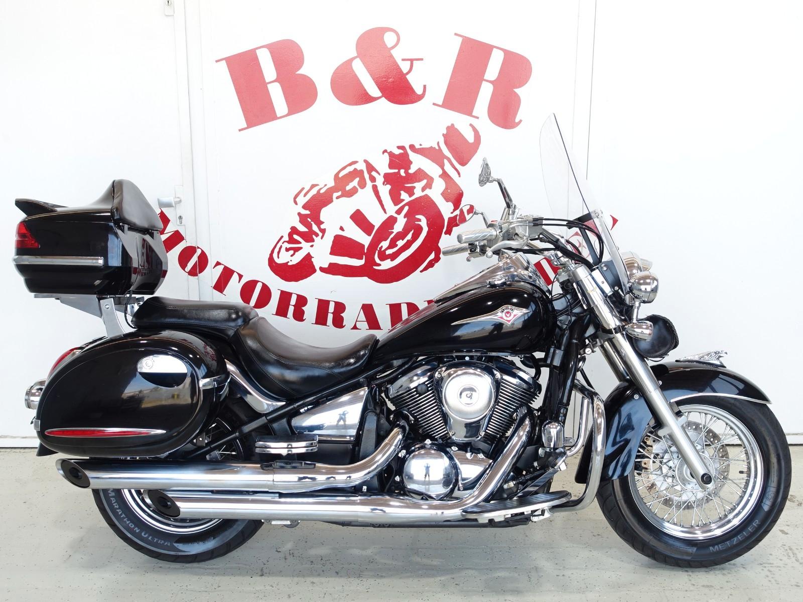 Kawasaki VN 900 Classic Vollausstattung mit Top Case