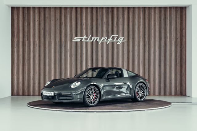 Porsche 992 Targa 4S, PTS Schiefergrau, InnoDrive, LED