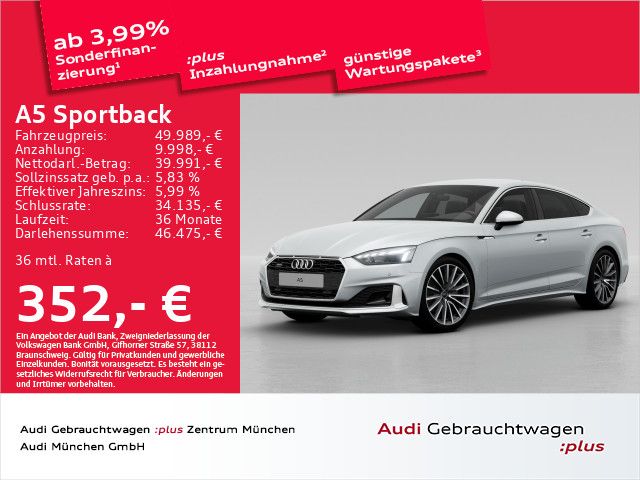 Audi A5 Sportback 40 TDI qu. S tronic advanced S line