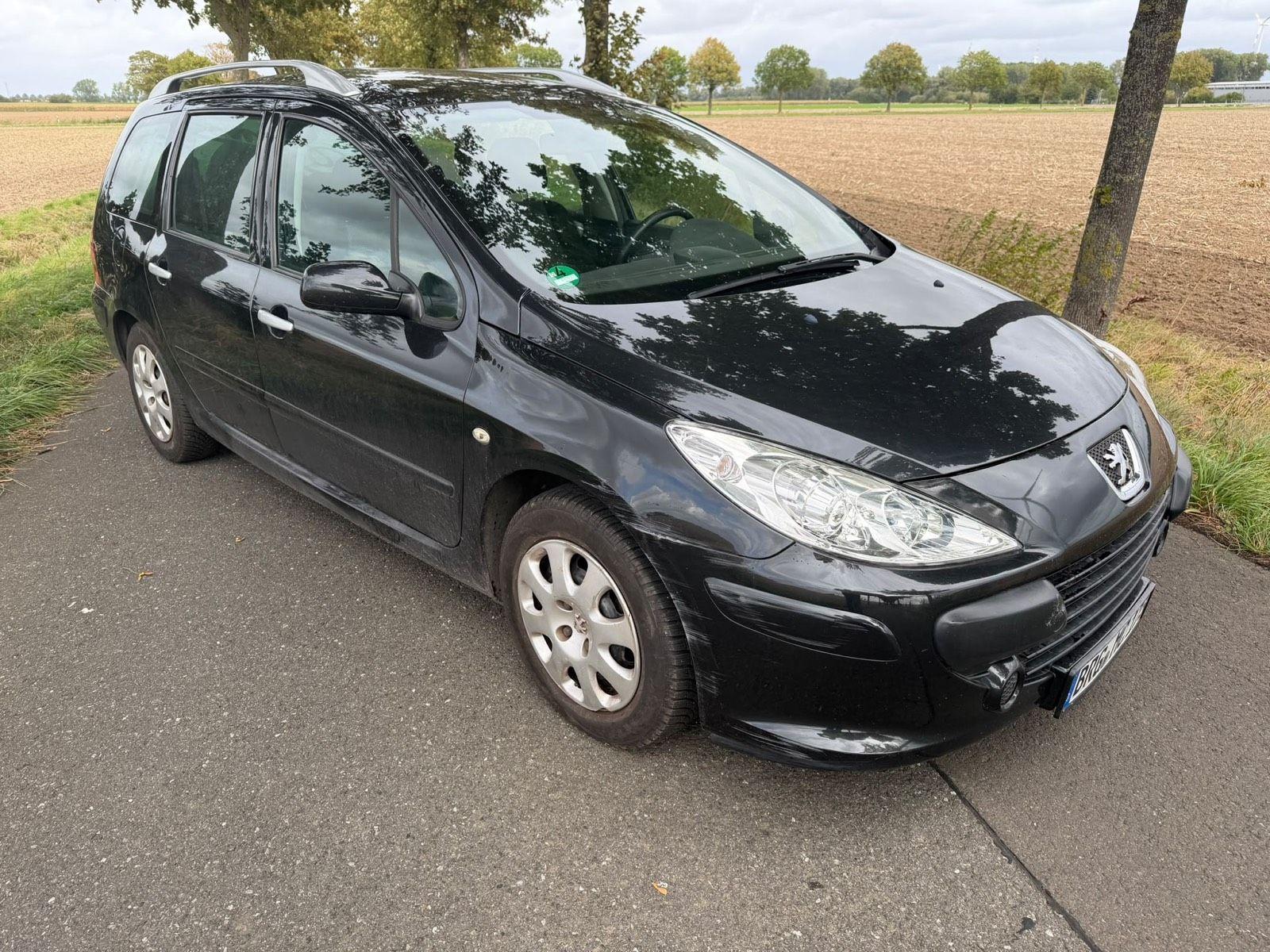 Peugeot 307 2007 — rear view