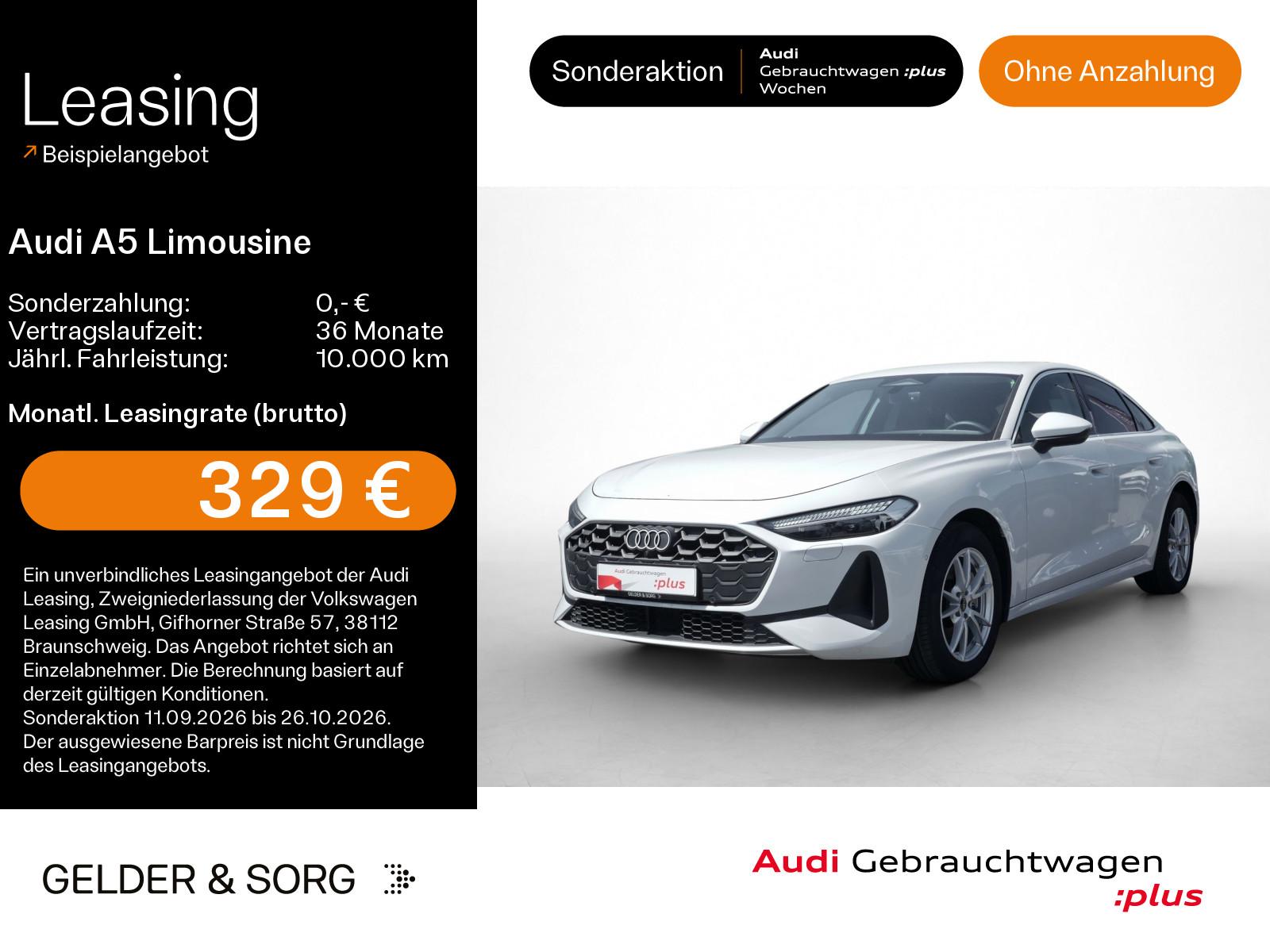 Audi A5 Limousine 40 TDI quattro 360°*ACC*Matrix*AHK*