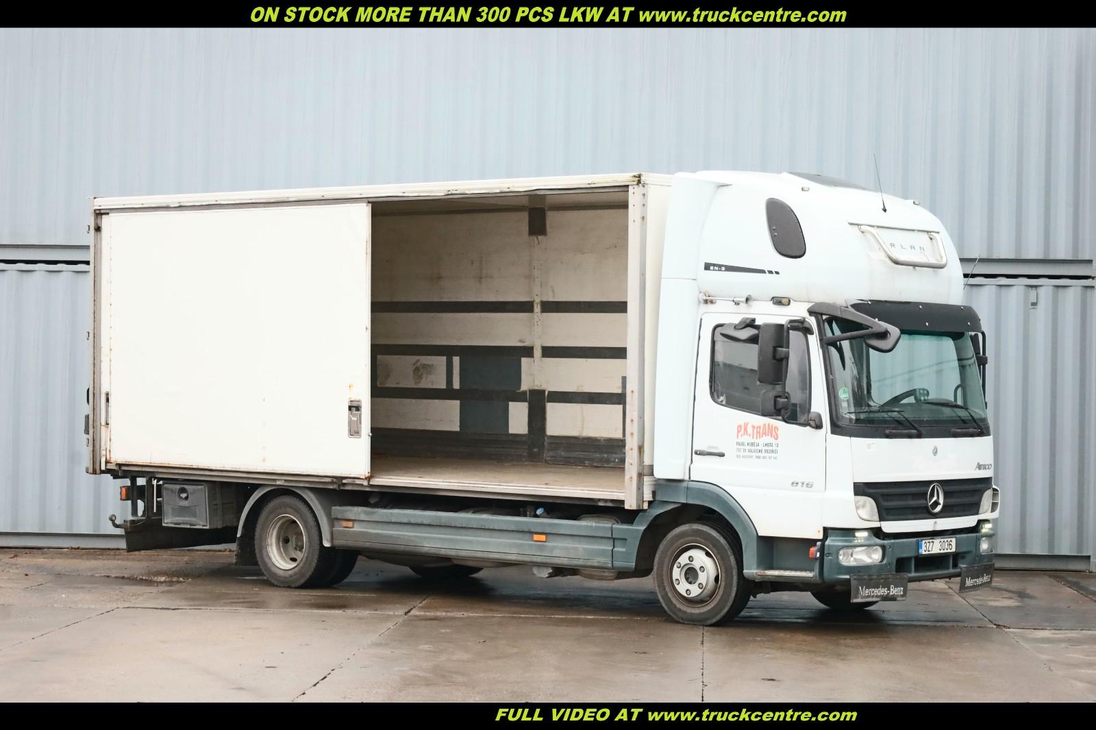 Mercedes-Benz ATEGO 816 L, 15 PALLETS