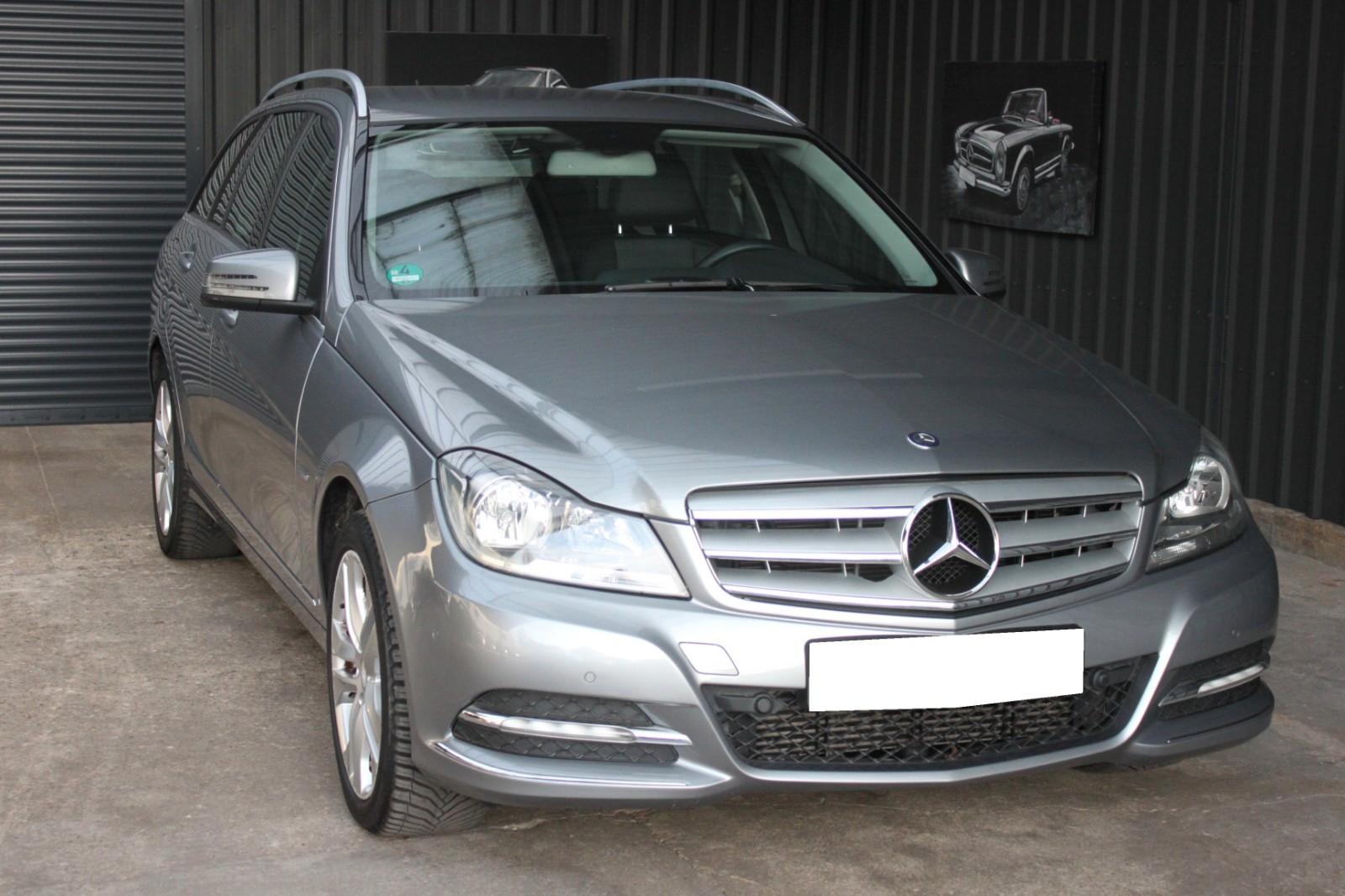 Mercedes-Benz C 180 T, Automatik, Navi, Teilleder, Klima