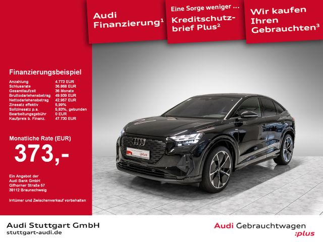 Audi Q4 Sportback e-tron S line 45 quattro HUD Matrix