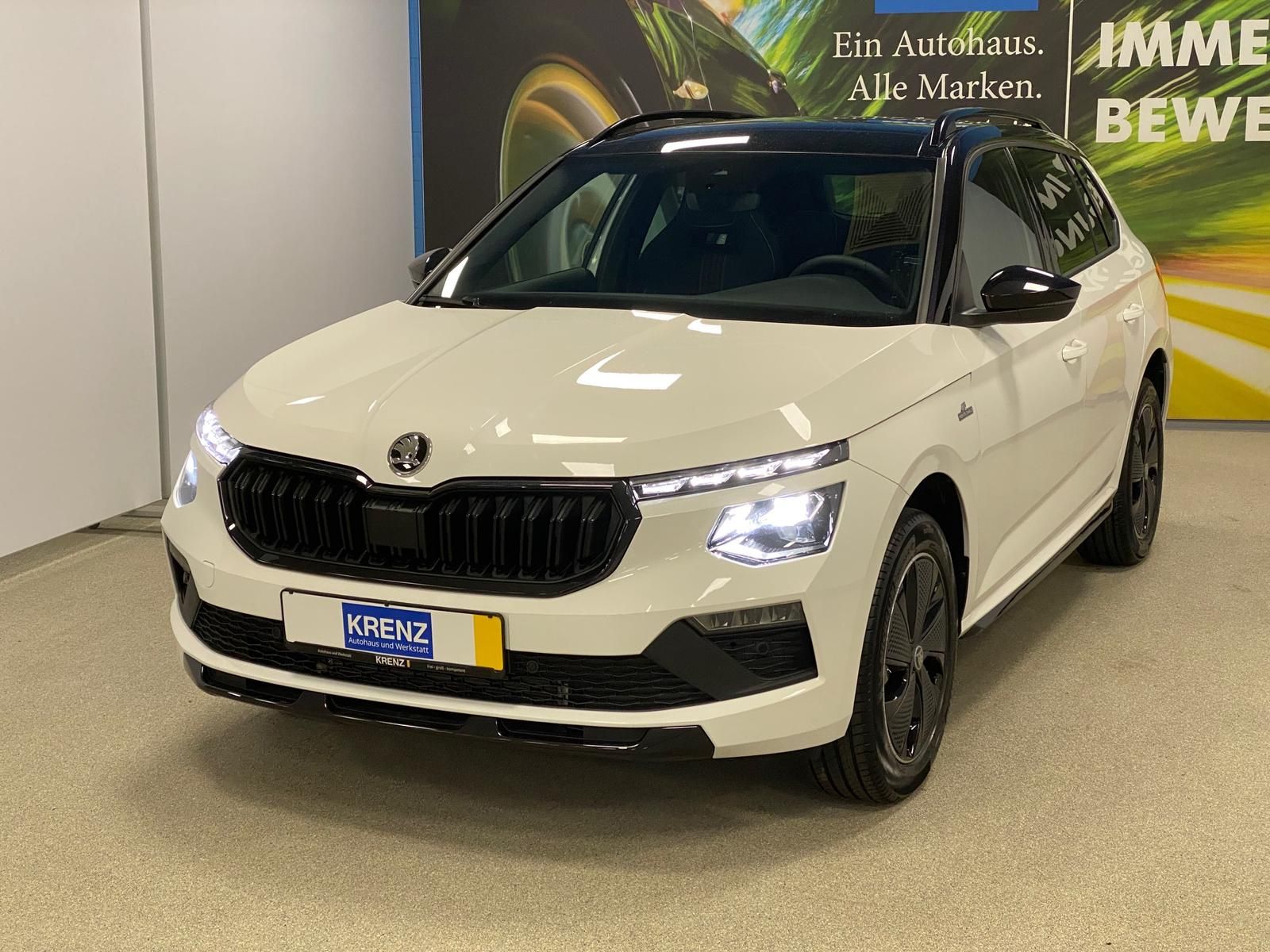 Fahrzeugabbildung SKODA Kamiq 1.5 TSI ACT DSG Monte Carlo+AHK+MATRIX++++