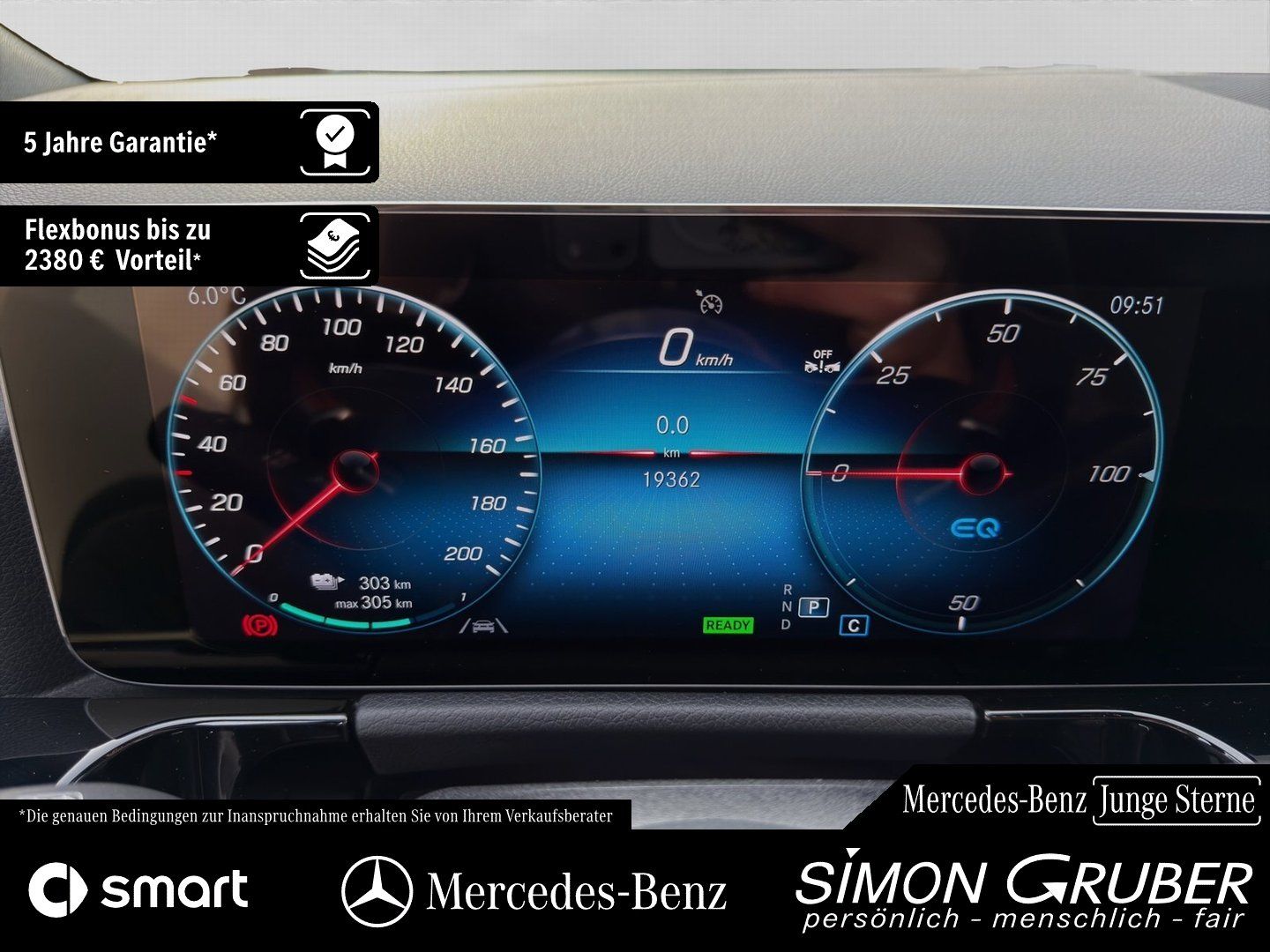 Fahrzeugabbildung Mercedes-Benz EQA 300 4MATIC AMG Line Ambi EasyPack LED Kamera