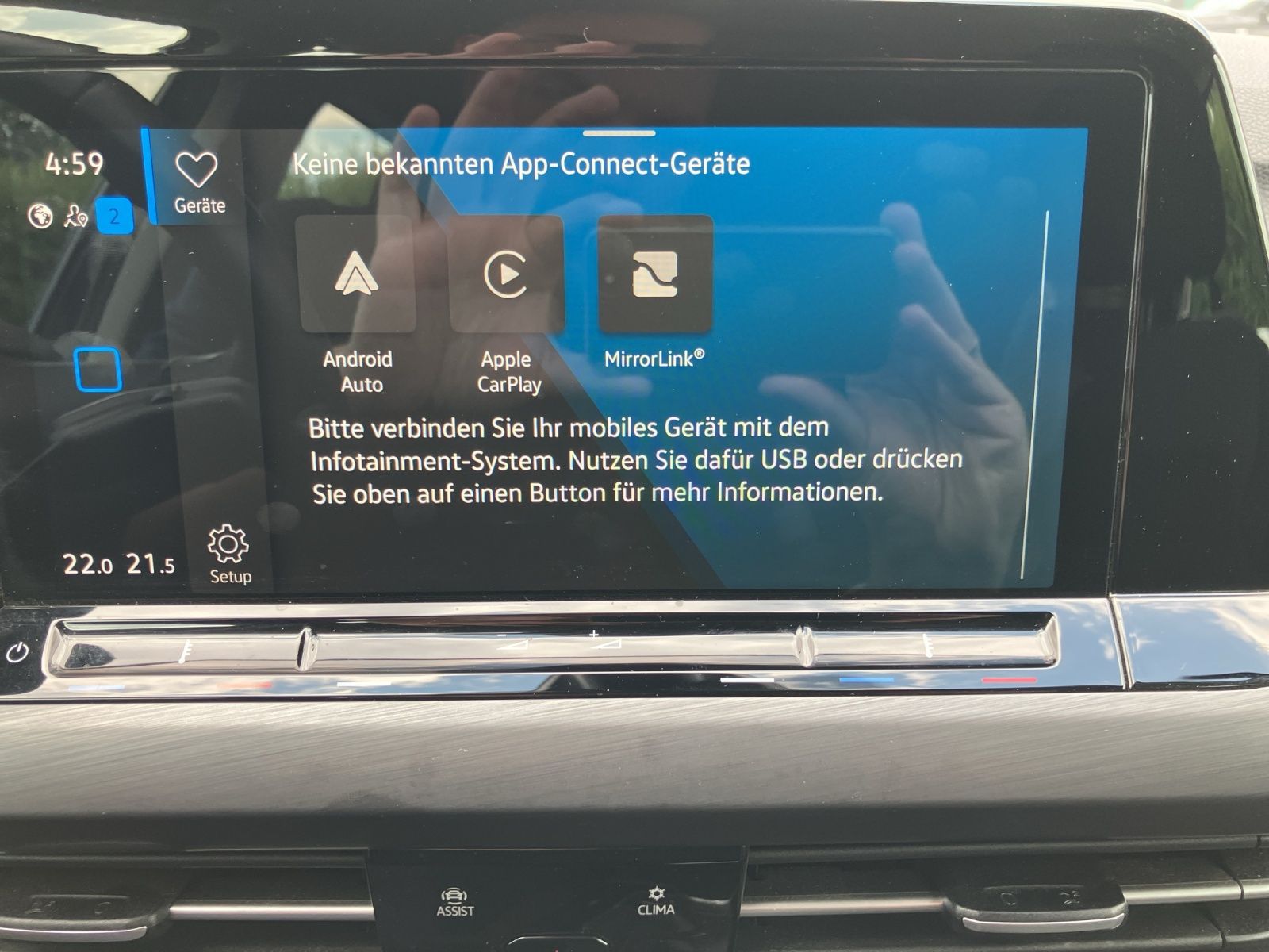 Fahrzeugabbildung Volkswagen Golf VIII Variant TSI Style LED ACC App-Connect