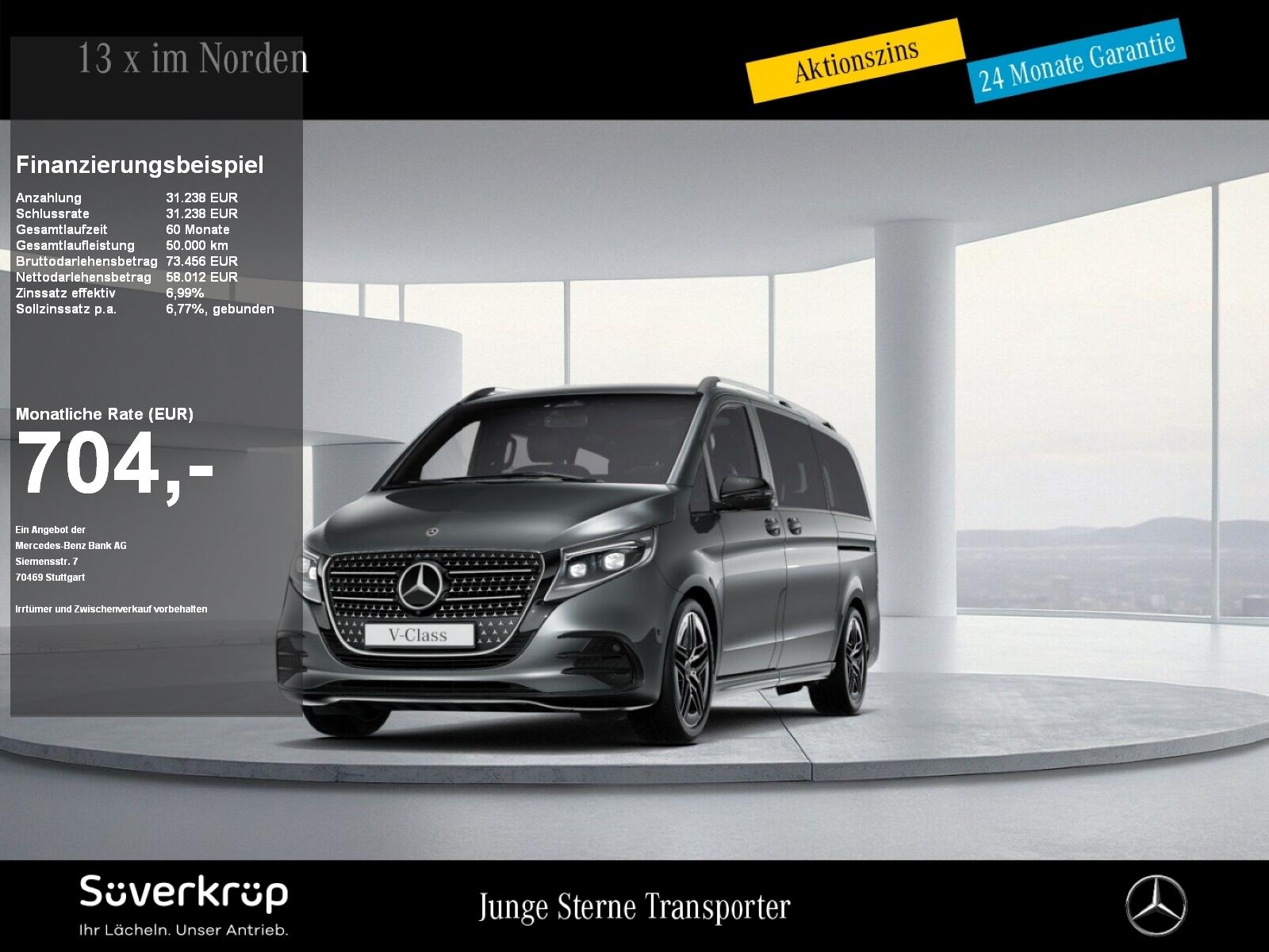 Mercedes-Benz V 220 AVANTGARDE LUXUS-SITZE NIGHT AMG AHK PANO