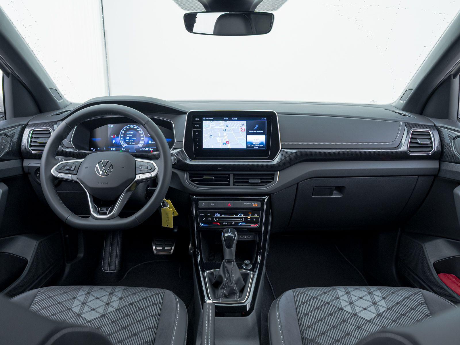 Volkswagen T-Cross 1.0 TSI R-Line *DSG*AHK*RFK*AAC*NAV*IQ-L, миниатюра 12