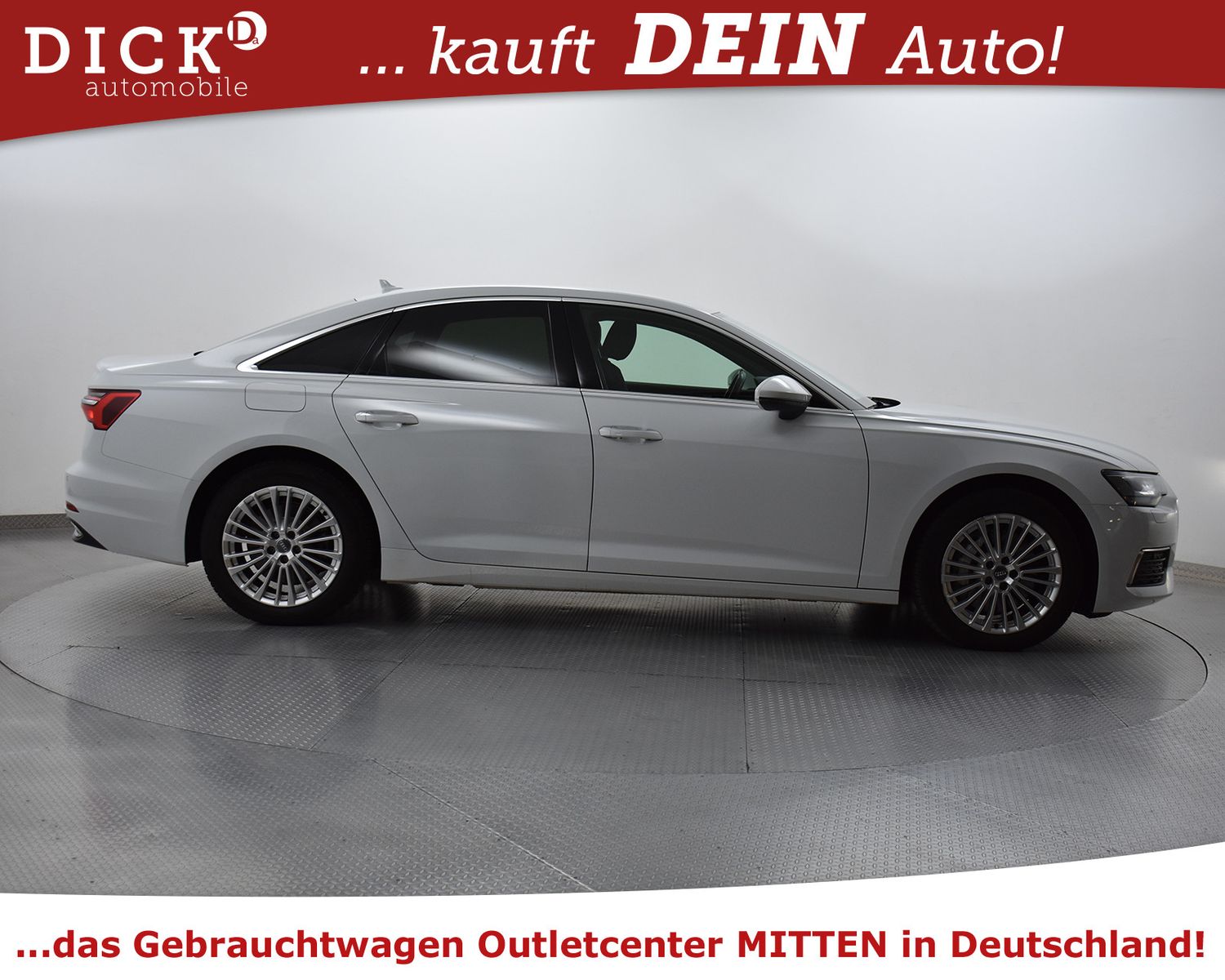 AUDI A6 45d Quatt design NAVI+LEDER+SHZ+LED+TEMP+18" - Image 3