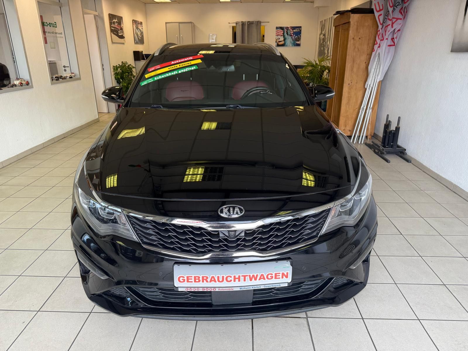 Fahrzeugabbildung Kia Optima Sportswagon GT /SCHECKHEFT/SPORTABGAS