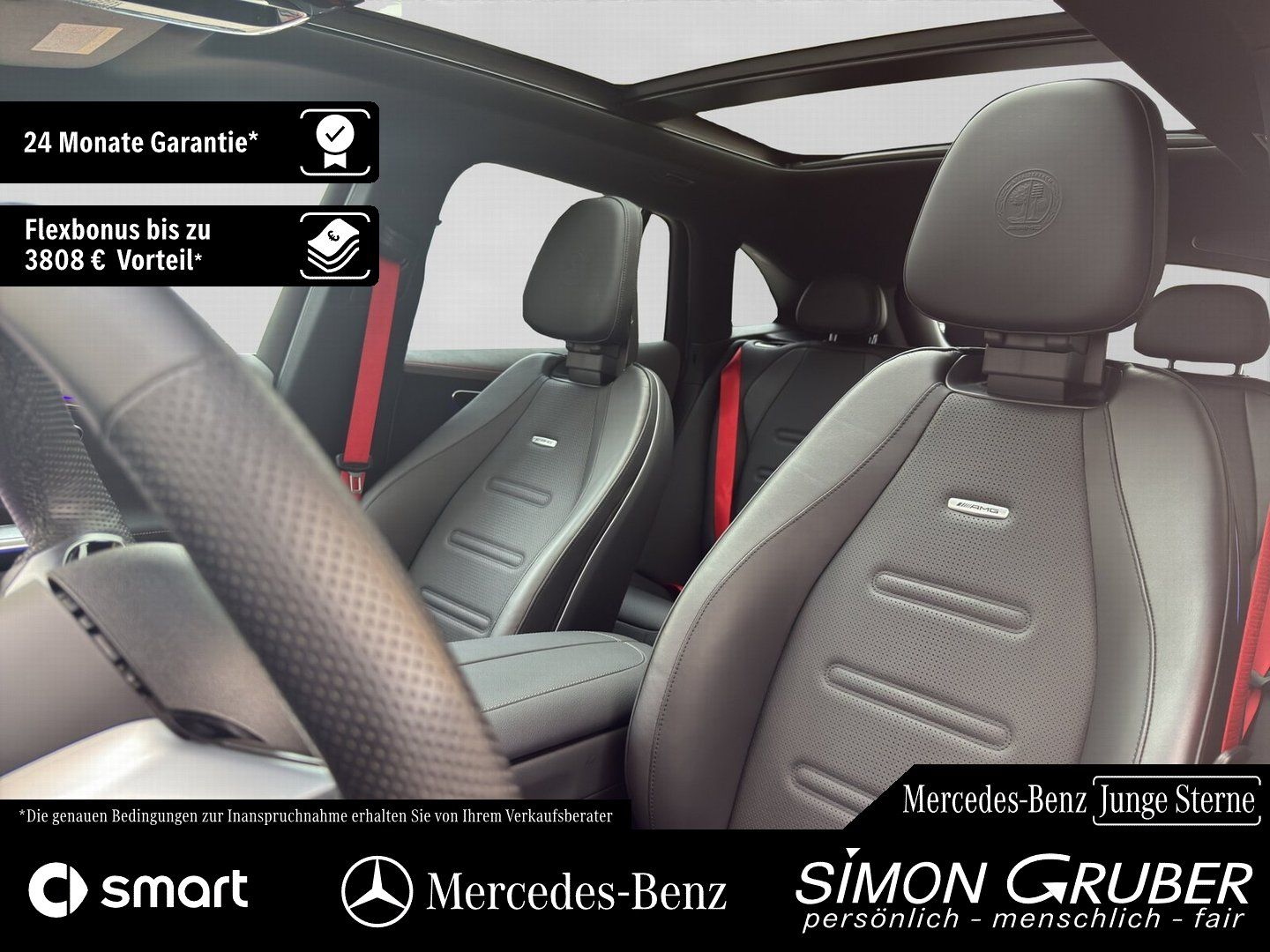 Fahrzeugabbildung Mercedes-Benz EQE 43 4M SUV AMG Night Pano HUD Sitzklima Nappa