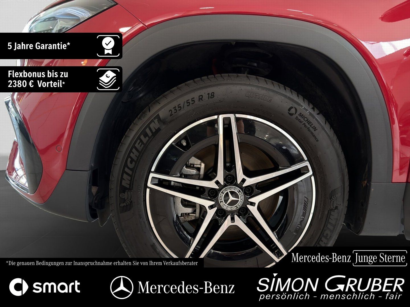 Fahrzeugabbildung Mercedes-Benz EQB 300 4M AMG Panorama HUD Distronic 7Sitze
