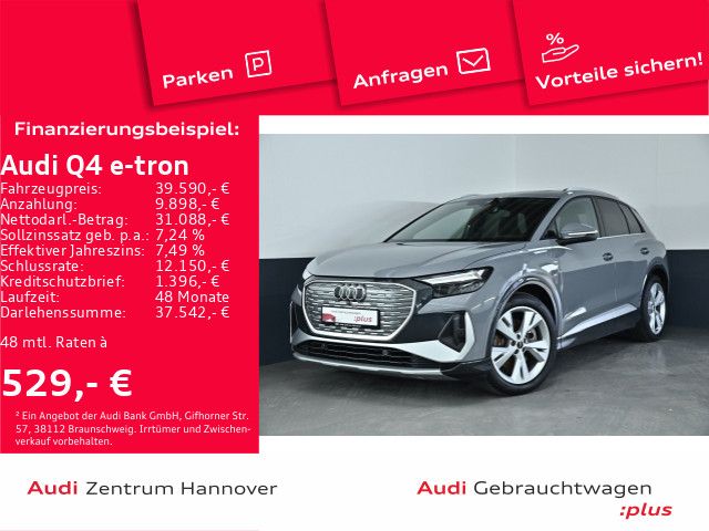 Audi Q4 e-tron S line 50 quattro Pano Kamera HuD virt