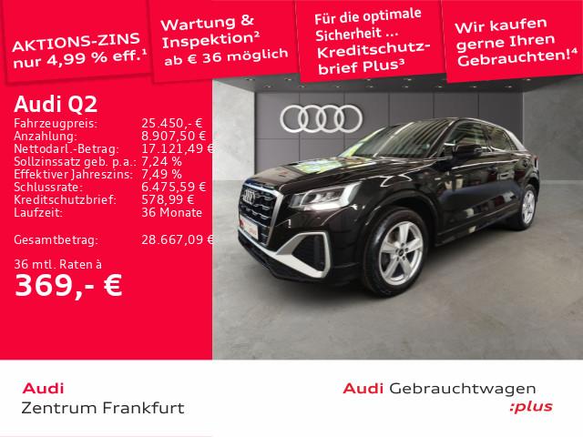 Audi Q2 35 TFSI S tronic S line LED Navi Tempomat DAB