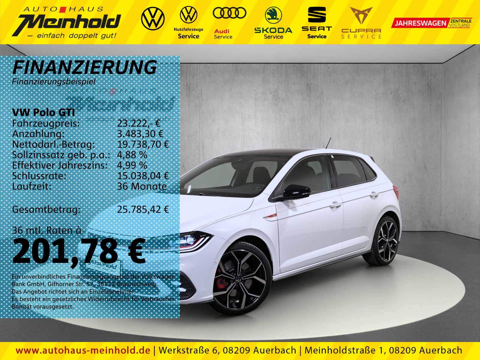 Volkswagen Polo GTI 2.0 TSI DSG, Alu 18", Beats, Navi, ACC