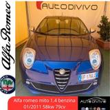 Alfa Romeo MiTo 1.4 78 CV Distinctive - blaue Alfa Romeo MiTo