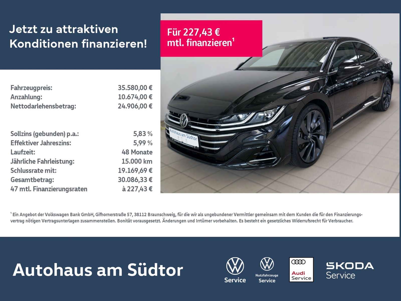 Volkswagen Arteon R-Line 2.0 TDI 4MOTION DSG LED AHK