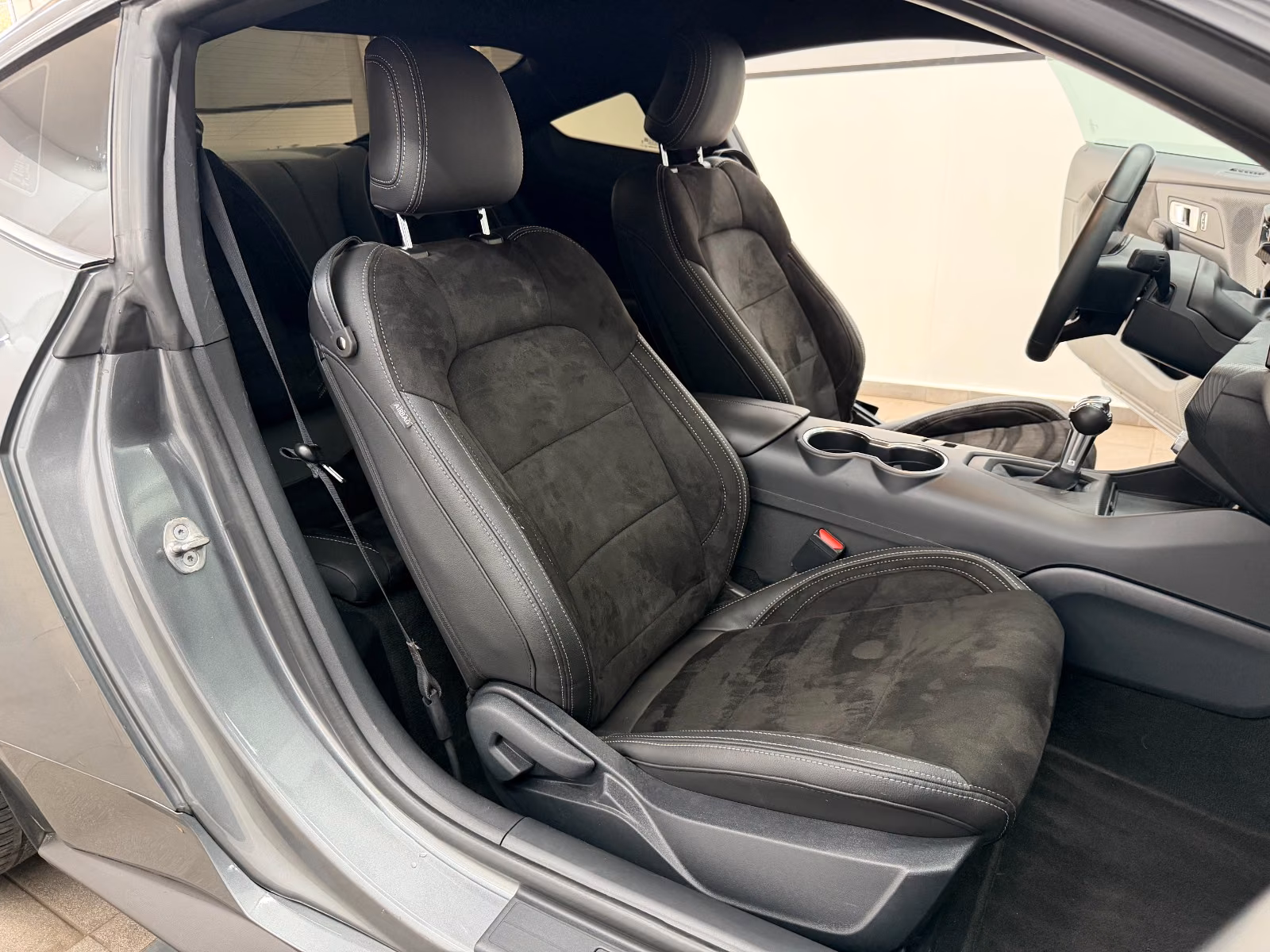 Ford Mustang Eco 2.3 Carbonized Grey/Duplex AGA/Perfo, миниатюра 18
