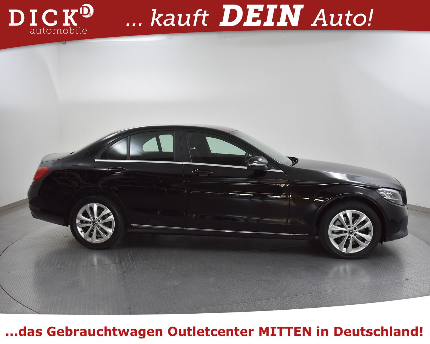 MERCEDES-BENZ C 200d 9G >NAVI+LED+SHZ+MFL+TEMP+DAB+PARKASS+LM - Image 2