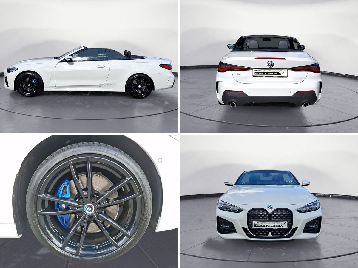 BMW 430i Cabrio M Sport Navi AHK RFK Nackenwärmer imagem 2