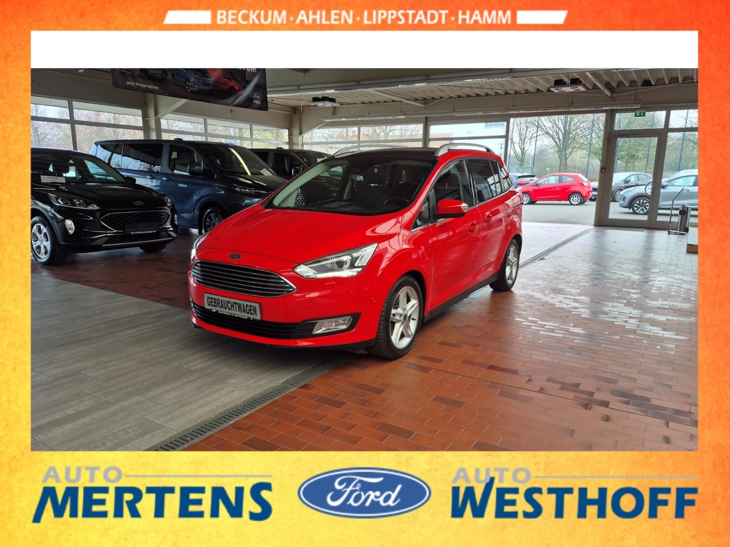 Ford C-Max Grand Titanium 7-Sitzer Key-Less GlasDach