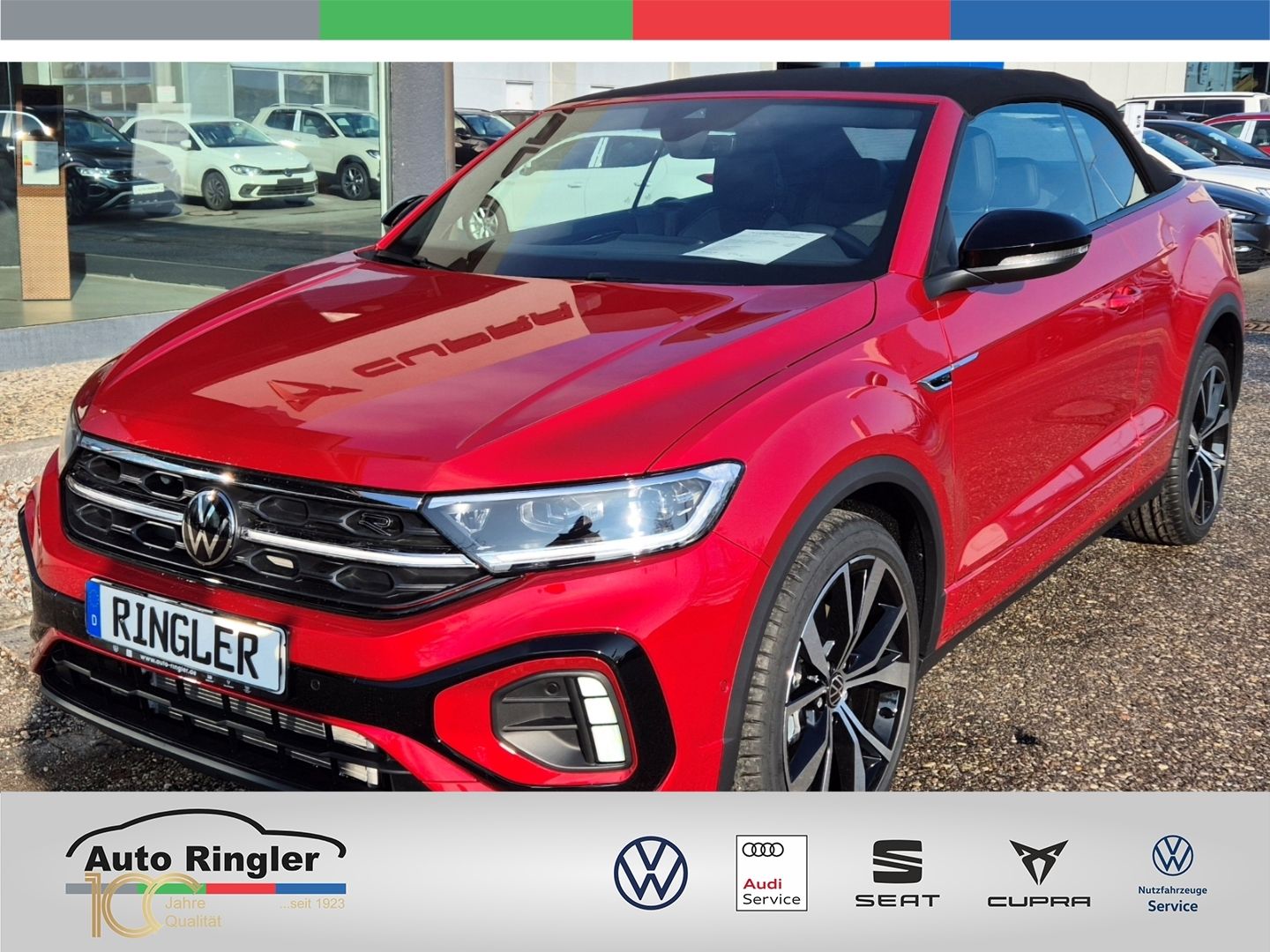 Volkswagen T-Roc Cabrio R-LINE 1.5TSI DSG AHK IQ-LED LederU foto 2