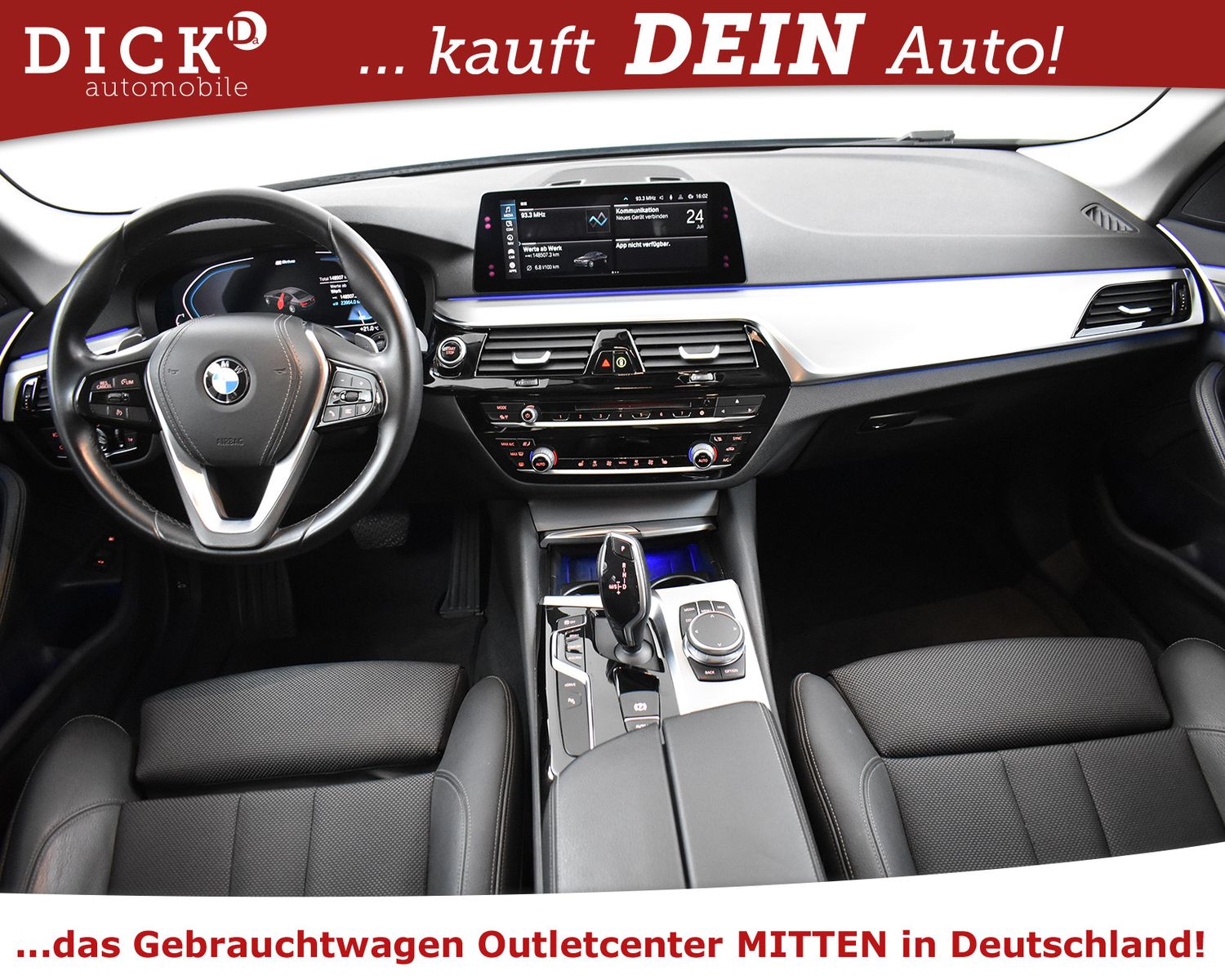 BMW 530e Sport Aut. Sport Line VIRTU+PROF+KAM+LED+M - Image 8