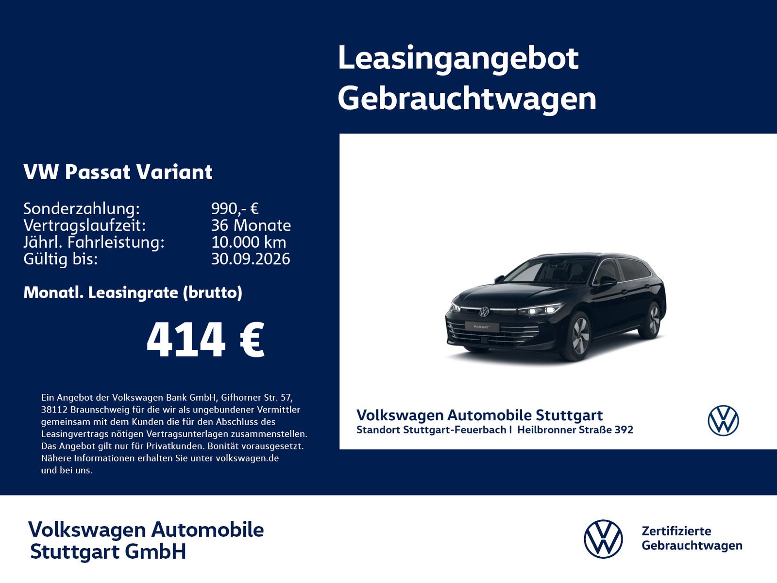 Volkswagen Passat Variant Elegance 2.0 TDI DSG Navi AHK foto 2