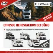 Etrusco I 7400 SBC**Auflastung 3650 Kg**Hubbett**