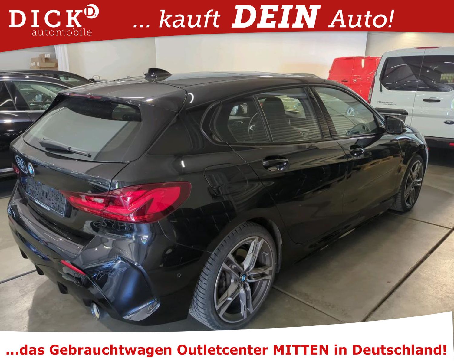 Fahrzeugabbildung BMW 120d Aut M SPORT/LED/NAVI+/VIRTU/PANO/H&K/8Fa
