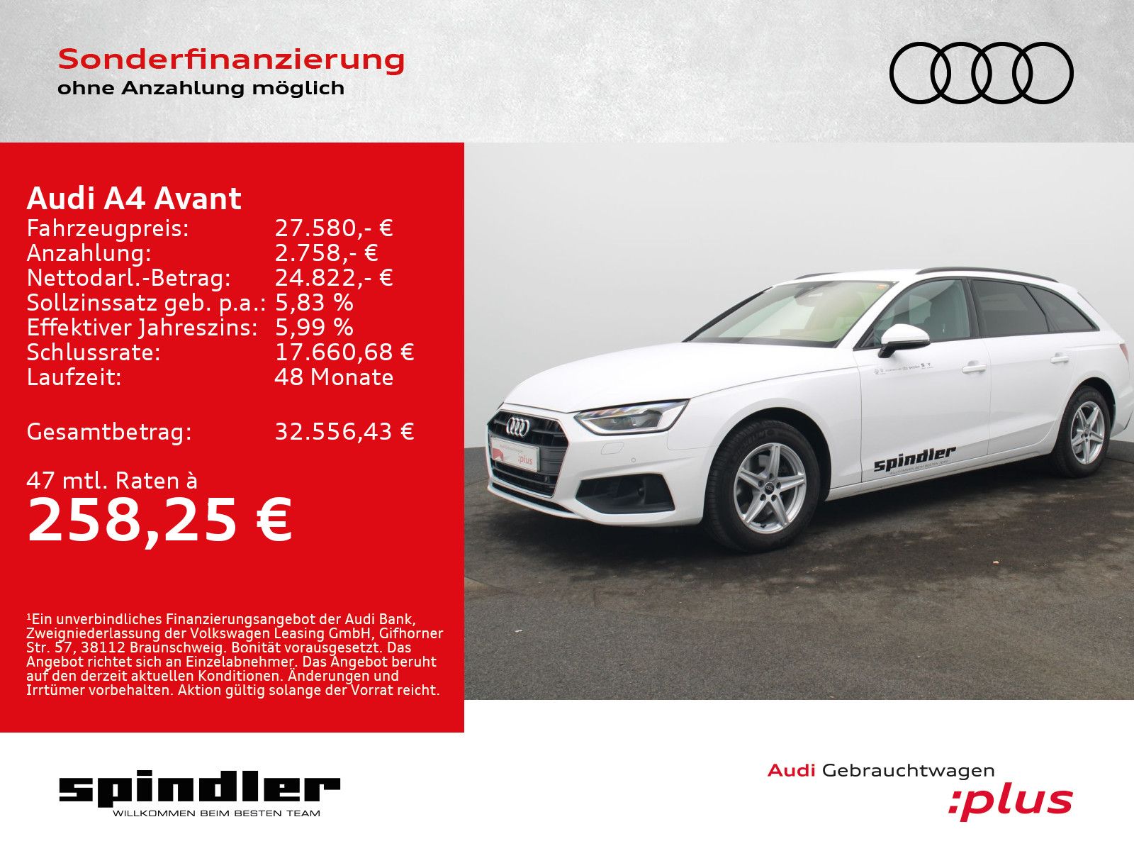 Audi A4 Avant 35 TFSI S-tronic / MMI-Navi, Matrix