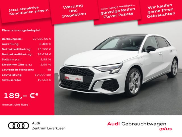 Audi A3 Sportback 40 S line NAVI ACC B&O LED PANO