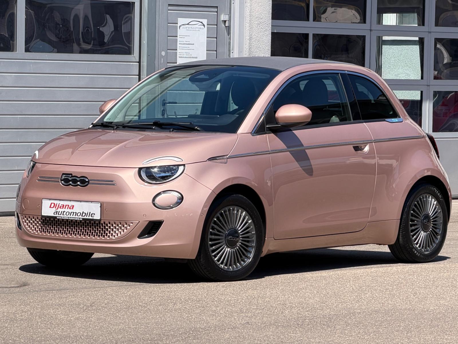 Fiat 500e Cabrio ICON Style Navi Kamera PTS 1Hd TOP!
