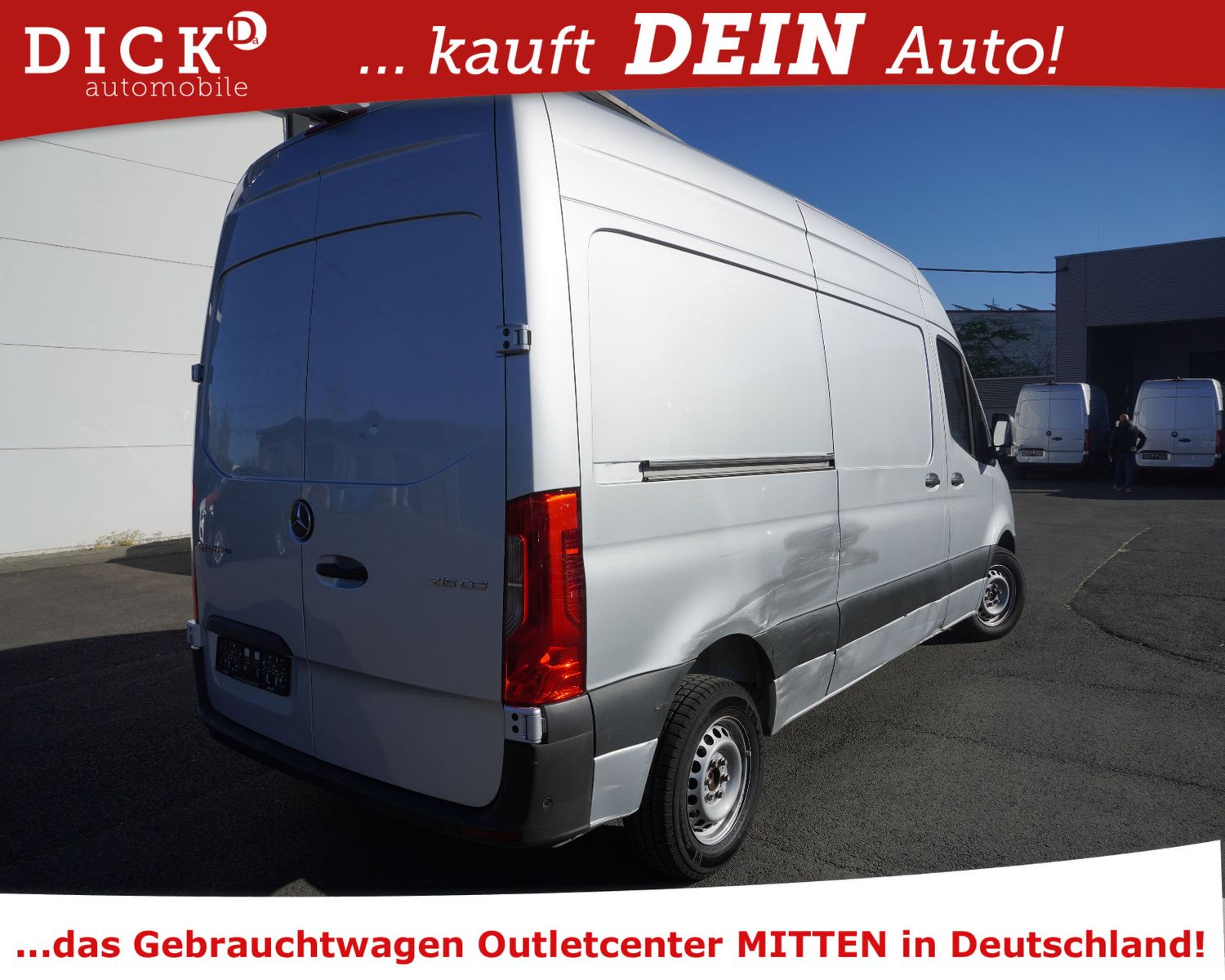 Fahrzeugabbildung Mercedes-Benz Sprinter 215d 9G FWD L2H2 >KLIMA+KAMERA+DAB+MFL