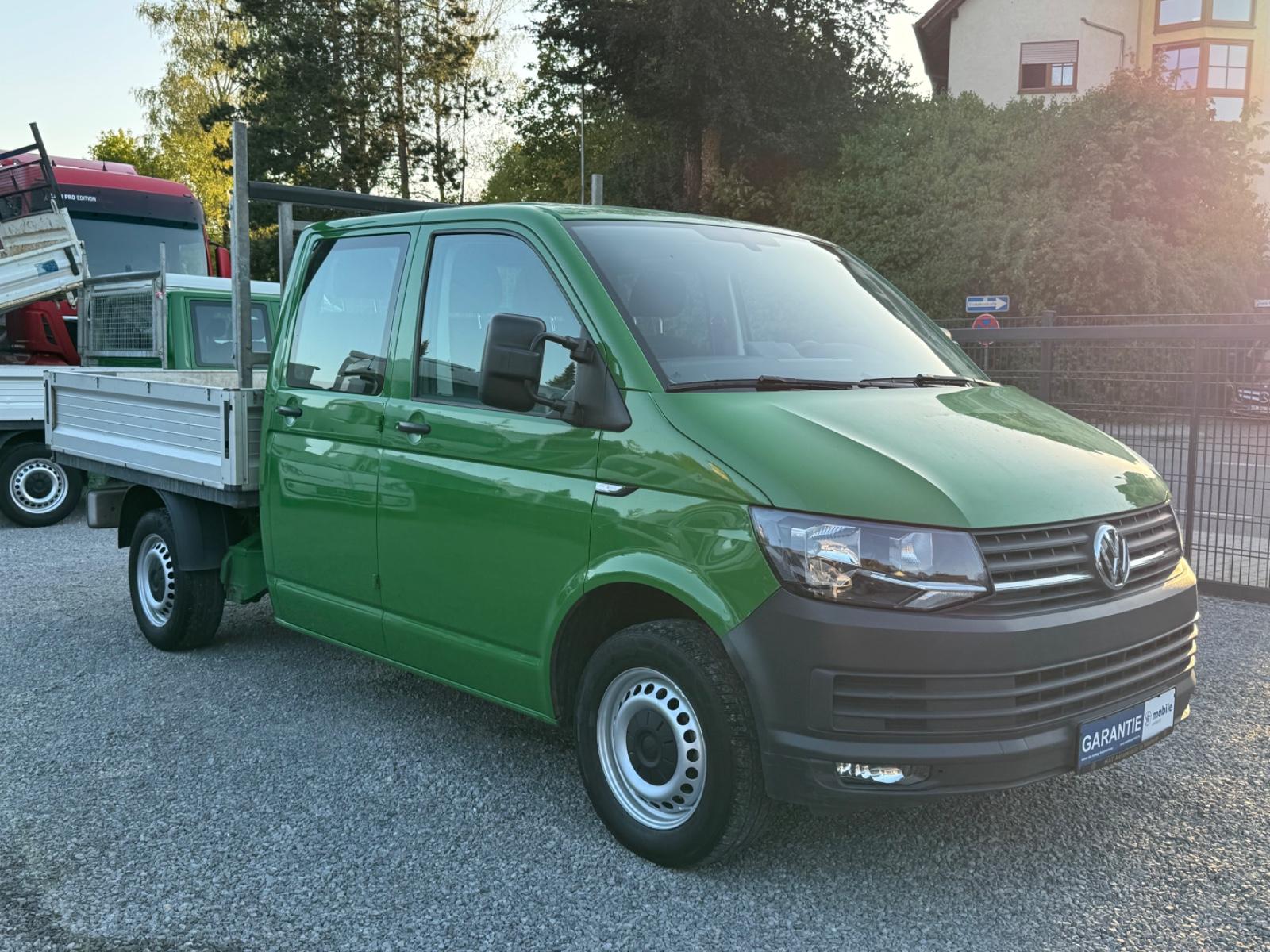 Volkswagen T6 PRITSCHE DoKa Lang KLIMA AHK-2.500KG 1.HAND
