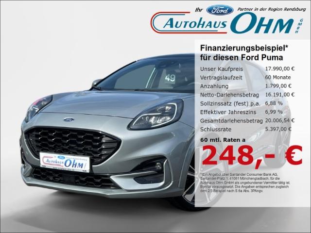 Ford Puma ST-Line X 1.0 MHEV - PANO - LED - SHZ -