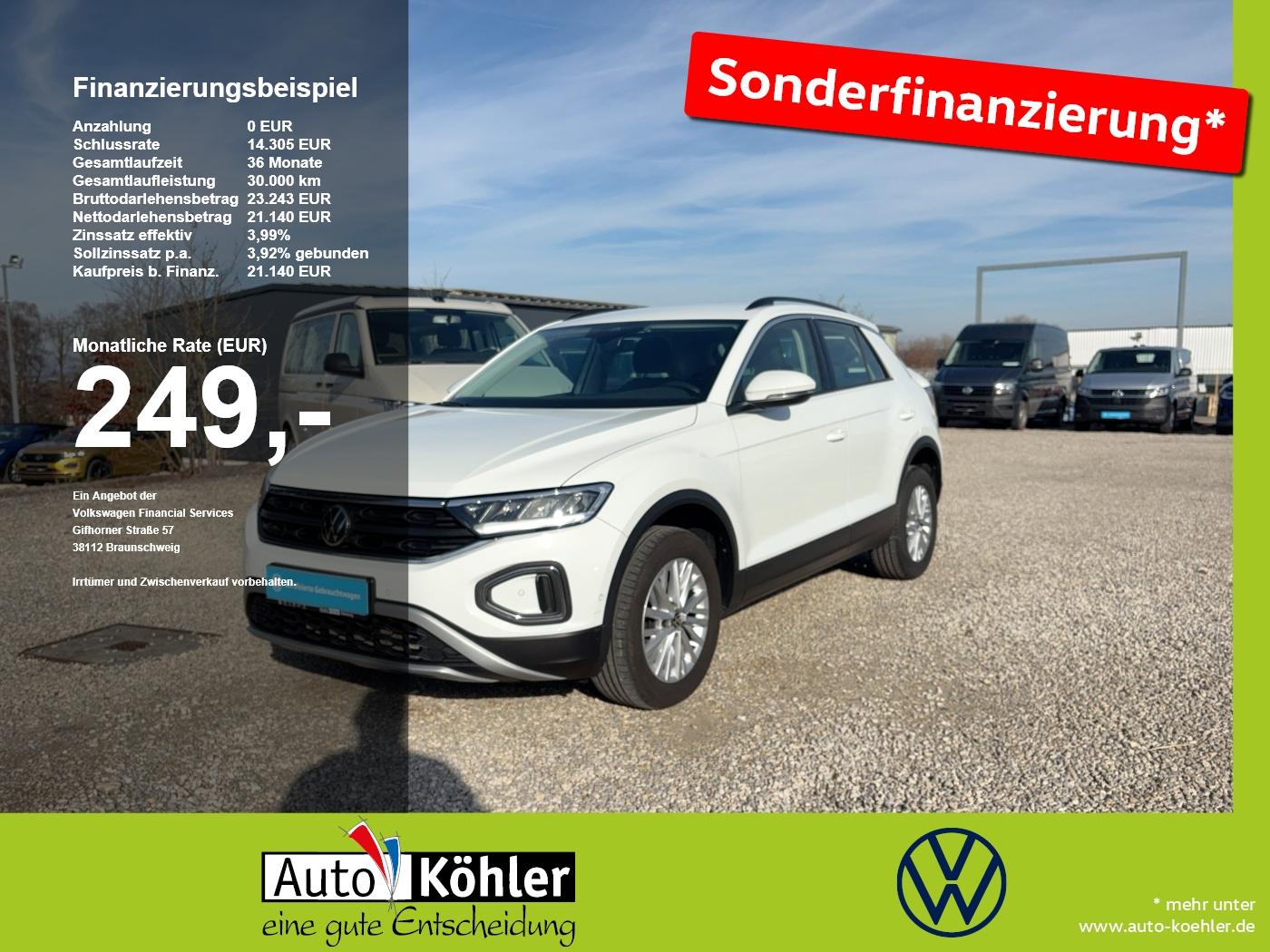 Volkswagen T-ROC Life TDI DSG CarPlay/Kamera/ACC/LED/Shz
