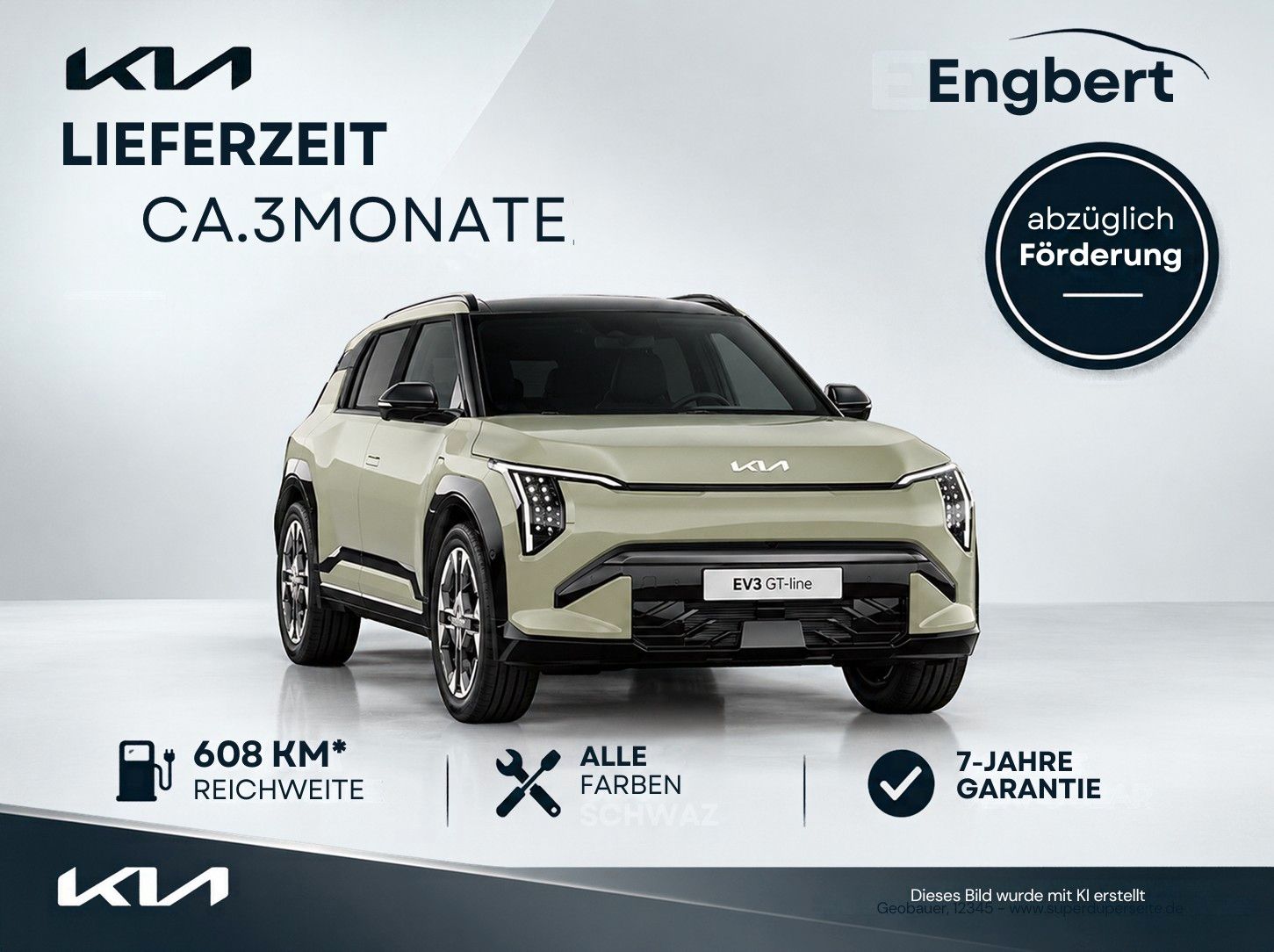 Kia EV3 81,4-kWh Air*WINTER-PAKET*608KM*
