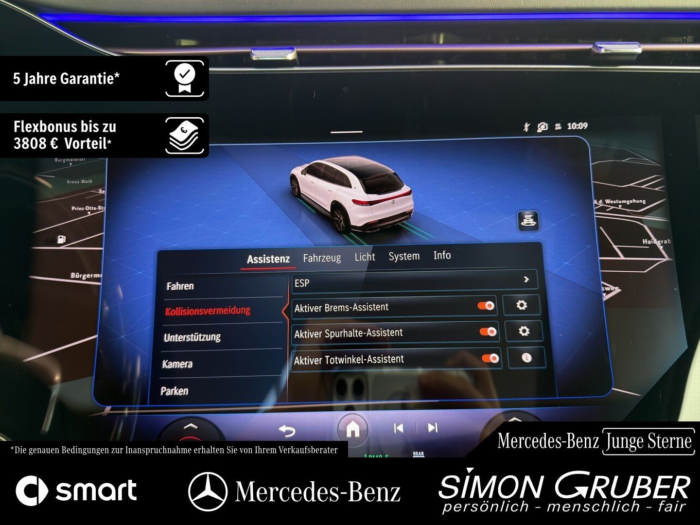 Fahrzeugabbildung Mercedes-Benz EQS 680 SUV Maybach Night Series First Class