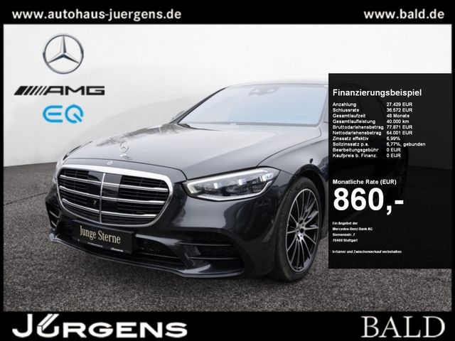 Mercedes-Benz S 400 d 4M L AMG-Sport/Pano/Burm4D/Sitzklima/20'