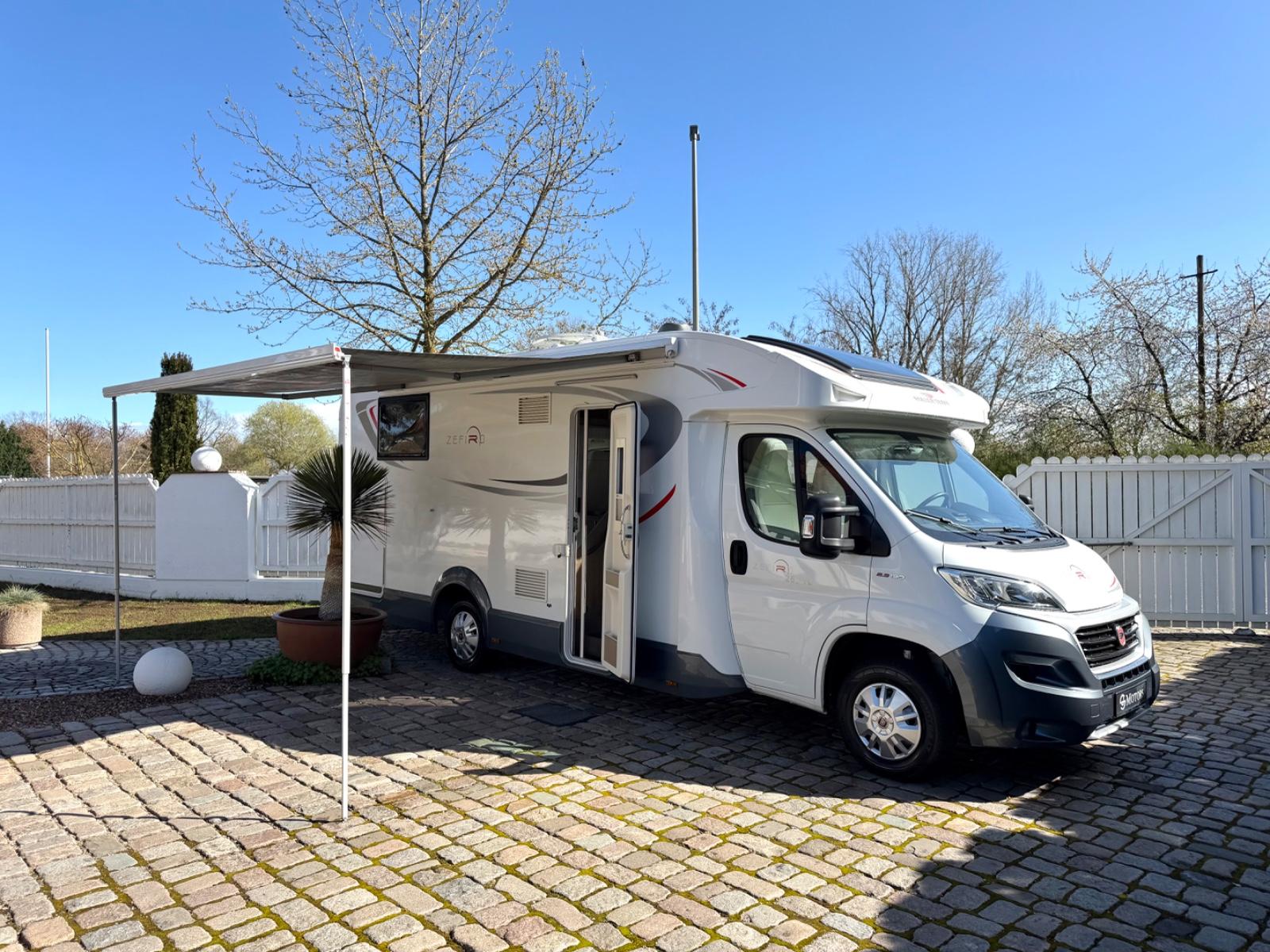 Roller Team Zefiro 266 TL/7,43m/Sat/Solar/Hubbett/2xTV/Klima