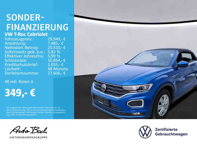 Volkswagen T-Roc Cabriolet 1.5 TSI DSG R-Line, Leder, Navi,